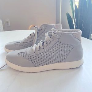 Cole Hahn Grand Pro High Top Sneakers, Grey, Women’s 8.5 B